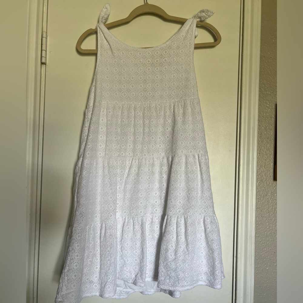 Lauren James Tiered Eyelet Dress
